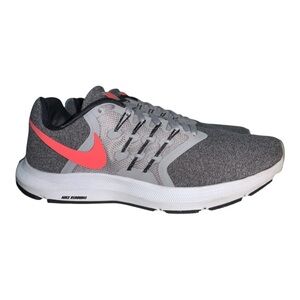 Nike Run Swift Gray white Orange Athletic Running Training Shoes Women’s Size 9